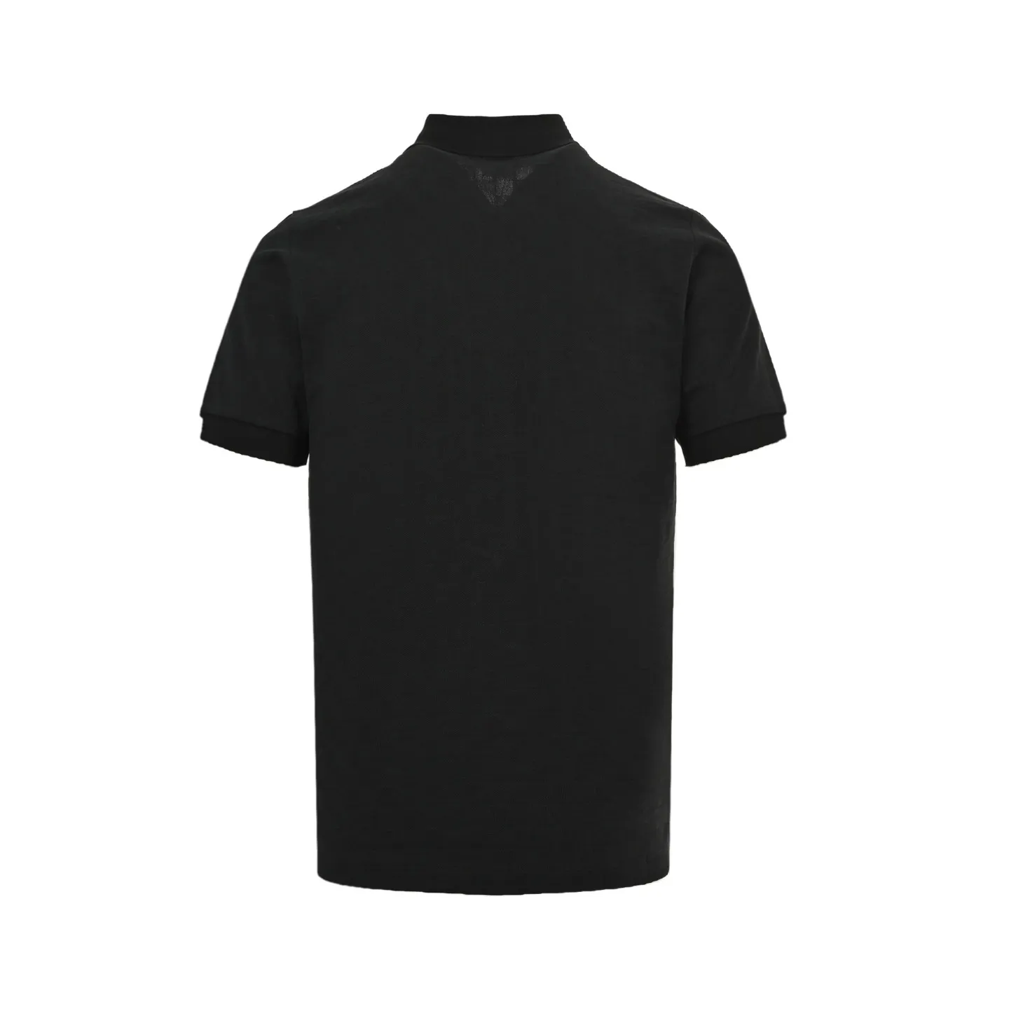 Louis Vuitton/Louis Vuitton pearl button checkerboard embroidery Polo short sleeves